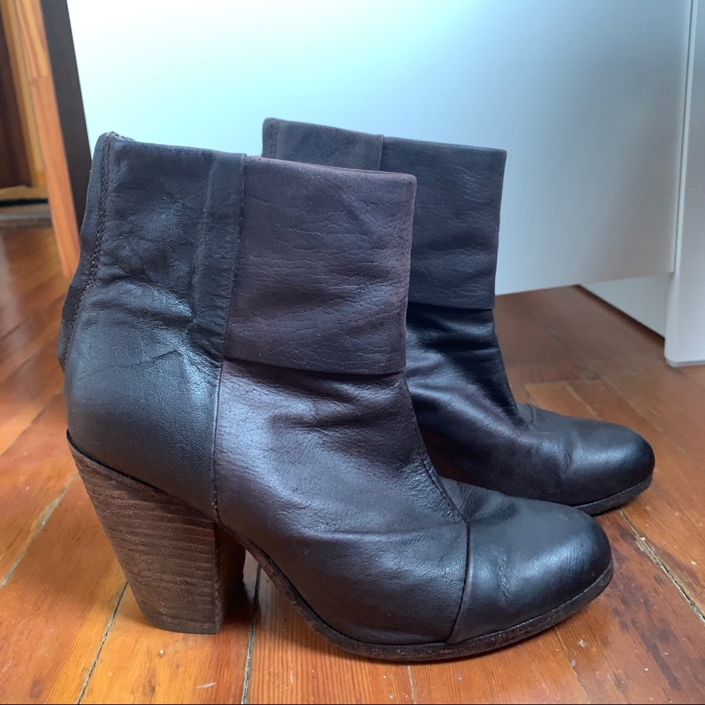 Rag & Bone Classic Newbury leather ankle boots US6